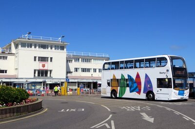 jersey airport bus to st helier